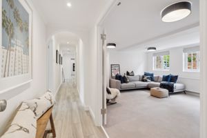 Living room and hallway - click for photo gallery